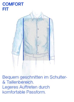 Camel Active, Hemd, Regular Fit, Asphalt Gestreift -Herrenausstatter Geschaft 04 hemd langarm comfort illus 600x820 29