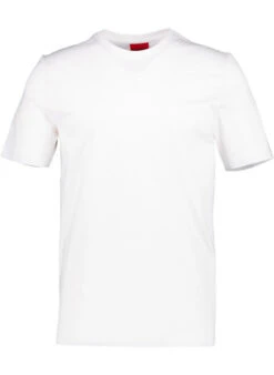 HUGO, T-Shirt Dimerstee, Baumwolle, Weiß