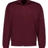 Fred Perry, Trainingsjacke, Baumwolle, Weinrot -Herrenausstatter Geschaft 443815 norm
