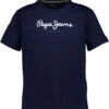 Pepe Jeans, T-Shirt, Regular Fit, Baumwolle, Navy