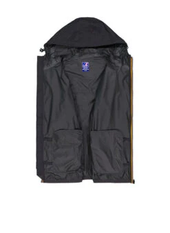 K-WAY, Regenjacke Claude, Mikrofaser, Schwarz -Herrenausstatter Geschaft 444639 norm3