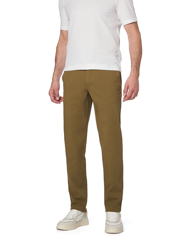 HILTL, Chino Tamo, Slim Fit, Baumwolle, Oliv 3 HILTL, Chino Tamo, Slim Fit, Baumwolle, Oliv