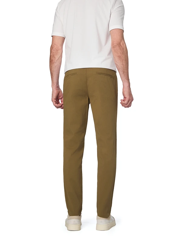 HILTL, Chino Tamo, Slim Fit, Baumwolle, Oliv 5 HILTL, Chino Tamo, Slim Fit, Baumwolle, Oliv – Bild 3