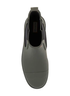 HUNTER, Chelsea Boots Commando, Naturkautschuk, Dunkelgrün -Herrenausstatter Geschaft 446274 norm2