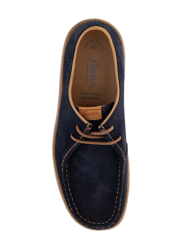 Sioux, Mokassins Jukondon, Veloursleder Gewachst, Darkblue 4 Sioux, Mokassins Jukondon, Veloursleder Gewachst, Darkblue – Bild 2