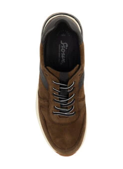 Sioux, Sneaker Rojaro,Veloursleder, Braun -Herrenausstatter Geschaft 446548 norm2