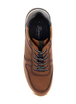 Sioux, Sneaker Rojaro, Leder, Cognac 6 Sioux, Sneaker Rojaro, Leder, Cognac -Herrenausstatter Geschaft 446550 norm2