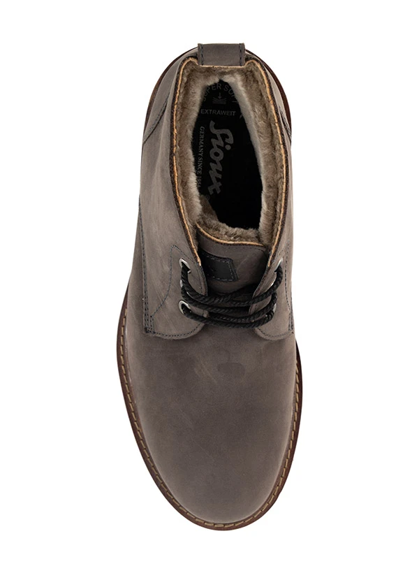 Sioux, Desert Boots Adalrik, Nubukleder Lammfell Gefüttert, Extraweite, Carbon 4 Sioux, Desert Boots Adalrik, Nubukleder Lammfell Gefüttert, Extraweite, Carbon – Bild 2