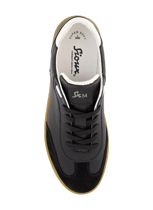 Sioux, Sneaker Tedroso, Leder, Schwarz 4 Sioux, Sneaker Tedroso, Leder, Schwarz – Bild 2