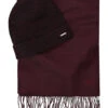 Bugatti Winter-Set Aubergine Melange – Schal & Mütze aus 100% Schurwolle 1 Bugatti Winter-Set Aubergine Melange – Schal & Mütze aus 100% Schurwolle -Herrenausstatter Geschaft 446554 norm