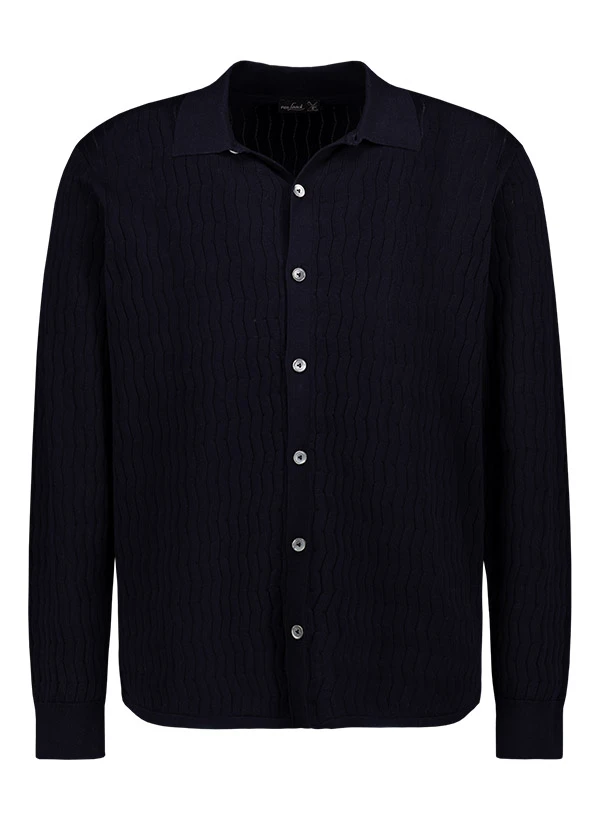 Van Laack, Hemd VL-Safino, Baumwolle, Navy 3 Van Laack, Hemd VL-Safino, Baumwolle, Navy