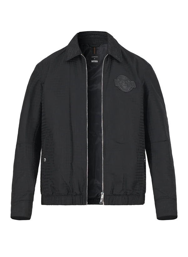BOSS Black, Blouson Croler, Mikrofaser, Schwarz 3 BOSS Black, Blouson Croler, Mikrofaser, Schwarz