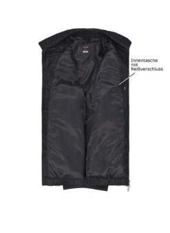 BOSS Black, Blouson Croler, Mikrofaser, Schwarz 7 BOSS Black, Blouson Croler, Mikrofaser, Schwarz -Herrenausstatter Geschaft 447159 norm3