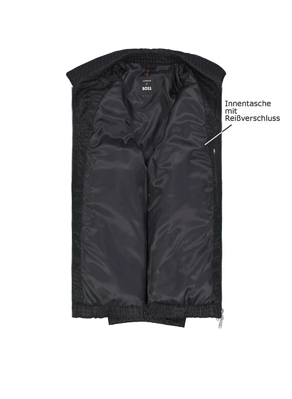 BOSS Black, Blouson Croler, Mikrofaser, Schwarz 5 BOSS Black, Blouson Croler, Mikrofaser, Schwarz – Bild 3