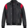 BOSS Black, Blouson Meon, Lammnappa, Schwarz -Herrenausstatter Geschaft 447160 norm