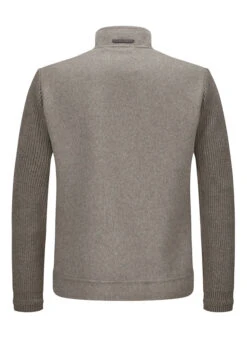 MILESTONE, Jacke MSKennedy, Woll-Stretch, Hellgrau -Herrenausstatter Geschaft 447315 norm3