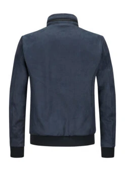 MILESTONE, Blouson MSHarris, Mikrovelours Wasserabweisend, Nachtblau 8 MILESTONE, Blouson MSHarris, Mikrovelours Wasserabweisend, Nachtblau -Herrenausstatter Geschaft 447316 norm3