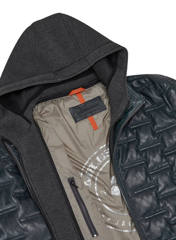 MILESTONE, Lederjacke MSAlonso, Lammnappa Sorona®, Nachtblau 6 MILESTONE, Lederjacke MSAlonso, Lammnappa Sorona®, Nachtblau – Bild 4