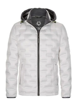 MILESTONE, Daunenjacke MSBrayden, Mikrofaser, Weiß