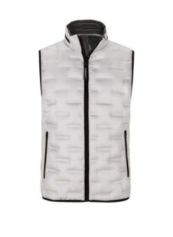 MILESTONE, Steppweste MSMalcom, Mikrofaser Sorona®, Weiß