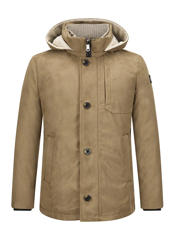 MILESTONE, Jacke MSBennet, Mikovelours Sorona®, Mittelbraun 3 MILESTONE, Jacke MSBennet, Mikovelours Sorona®, Mittelbraun