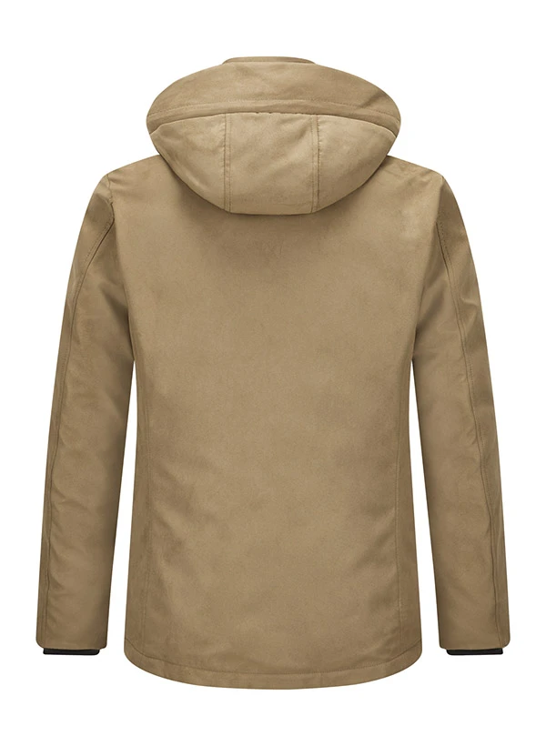 MILESTONE, Jacke MSBennet, Mikovelours Sorona®, Mittelbraun 5 MILESTONE, Jacke MSBennet, Mikovelours Sorona®, Mittelbraun – Bild 3