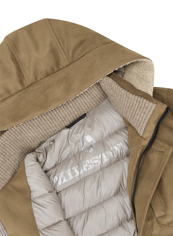 MILESTONE, Jacke MSBennet, Mikovelours Sorona®, Mittelbraun 6 MILESTONE, Jacke MSBennet, Mikovelours Sorona®, Mittelbraun – Bild 4