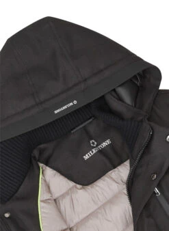 MILESTONE, Jacke MSKeith, Mikofaser Sorona®, Schwarz -Herrenausstatter Geschaft 447337 norm4