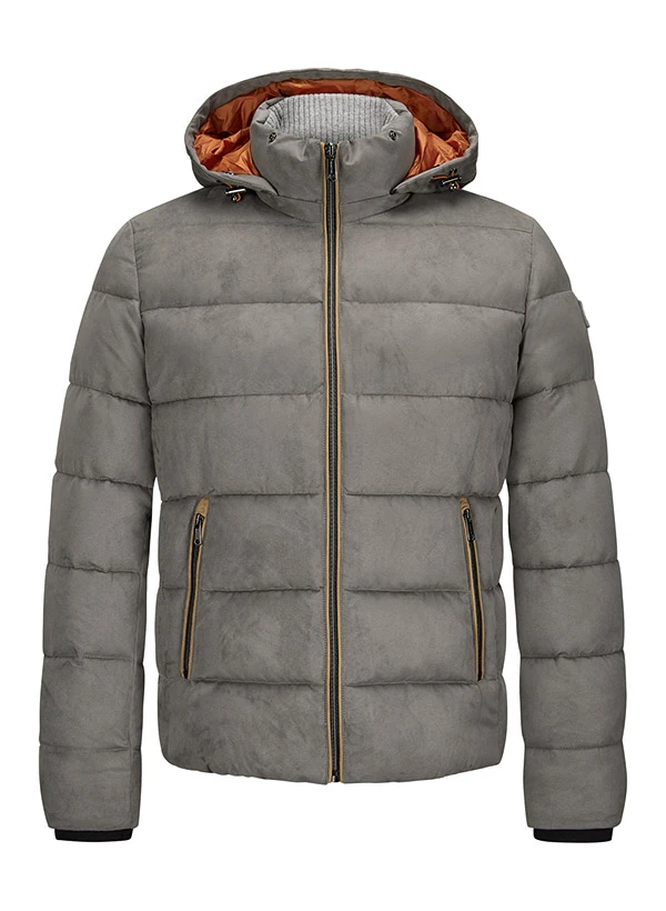 MILESTONE, Steppjacke MSCaleb, Mikrovelours Sorona®, Aschgrau 3 MILESTONE, Steppjacke MSCaleb, Mikrovelours Sorona®, Aschgrau