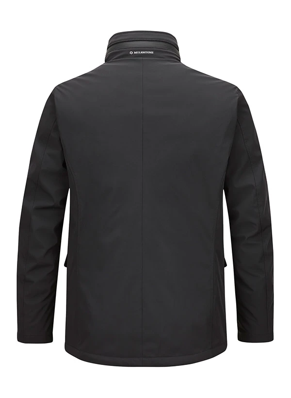 MILESTONE, Funktionsjacke MSPreston, Mikrofaser Sorona®, Schwarz 5 MILESTONE, Funktionsjacke MSPreston, Mikrofaser Sorona®, Schwarz – Bild 3