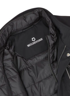 MILESTONE, Funktionsjacke MSPreston, Mikrofaser Sorona®, Schwarz 9 MILESTONE, Funktionsjacke MSPreston, Mikrofaser Sorona®, Schwarz -Herrenausstatter Geschaft 447349 norm4