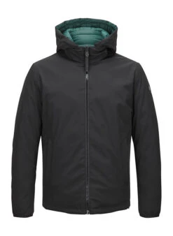 MILESTONE, Wendejacke MSTyron, Nylon-Stretch Sorona®, Schwarz-grün