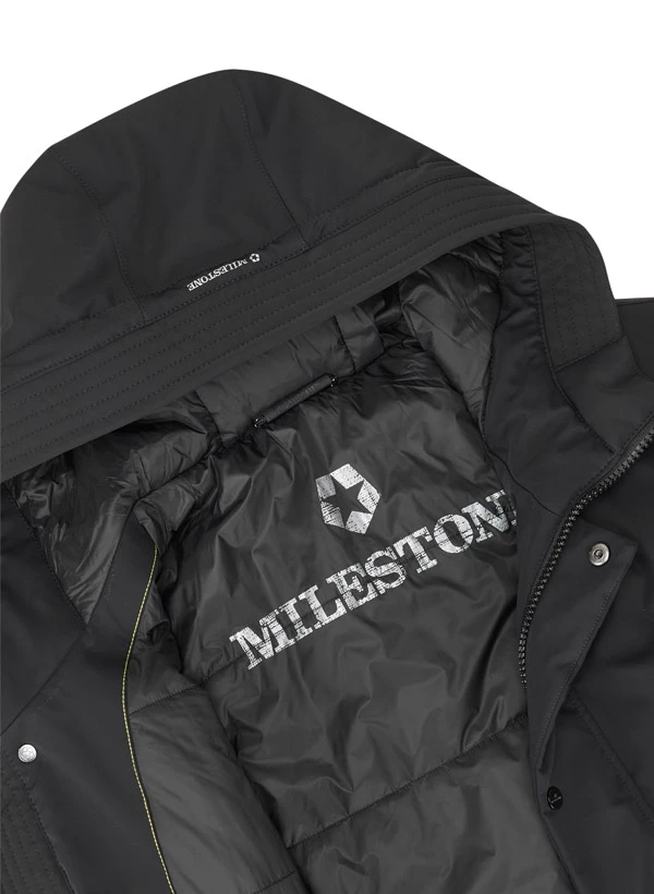 MILESTONE, Funktionsparka MSLincoln, Mikrofaser-Stretch Sorona®, Schwarz 6 MILESTONE, Funktionsparka MSLincoln, Mikrofaser-Stretch Sorona®, Schwarz – Bild 4