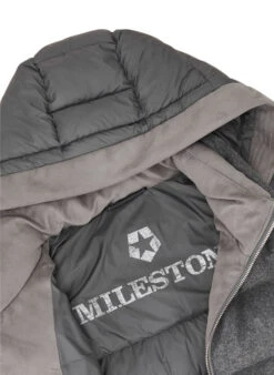 MILESTONE, Hybrid Steppjacke MSShepard Sorona®, Anthrazit -Herrenausstatter Geschaft 447357 norm4