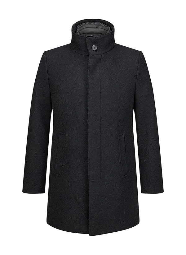 MILESTONE, Mantel MSLancaster, Wolle, Schwarz 3 MILESTONE, Mantel MSLancaster, Wolle, Schwarz