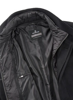 MILESTONE, Mantel MSLancaster, Wolle, Schwarz 9 MILESTONE, Mantel MSLancaster, Wolle, Schwarz -Herrenausstatter Geschaft 447361 norm4