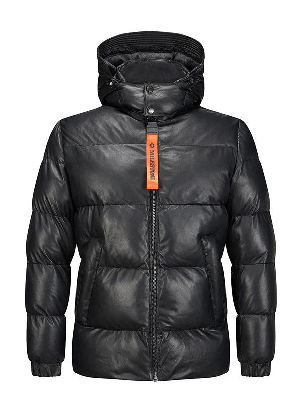 MILESTONE, Lederjacke MSMortimer, Lammnappa Sorona®, Schwarz 3 MILESTONE, Lederjacke MSMortimer, Lammnappa Sorona®, Schwarz