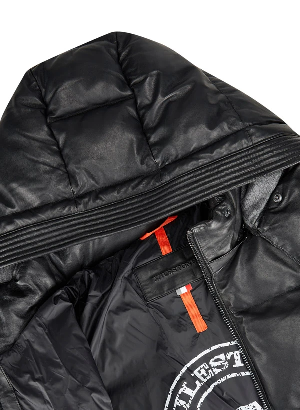 MILESTONE, Lederjacke MSMortimer, Lammnappa Sorona®, Schwarz 6 MILESTONE, Lederjacke MSMortimer, Lammnappa Sorona®, Schwarz – Bild 4