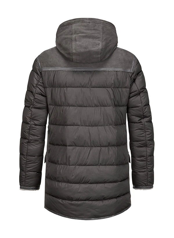 MILESTONE, Parka MSEmmerson, Ziegenvelours Webpelz, Dunkelgrau 5 MILESTONE, Parka MSEmmerson, Ziegenvelours Webpelz, Dunkelgrau – Bild 3
