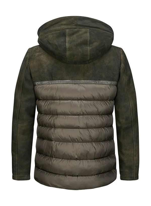 MILESTONE, Jacke MSBroker, Ziegenvelours Mikrofaser, Dunkelgrün 5 MILESTONE, Jacke MSBroker, Ziegenvelours Mikrofaser, Dunkelgrün – Bild 3