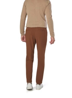 BOSS Black, Hose Genius, Slim Fit, Tech Travel, Zimt 8 BOSS Black, Hose Genius, Slim Fit, Tech Travel, Zimt -Herrenausstatter Geschaft 447473 norm2