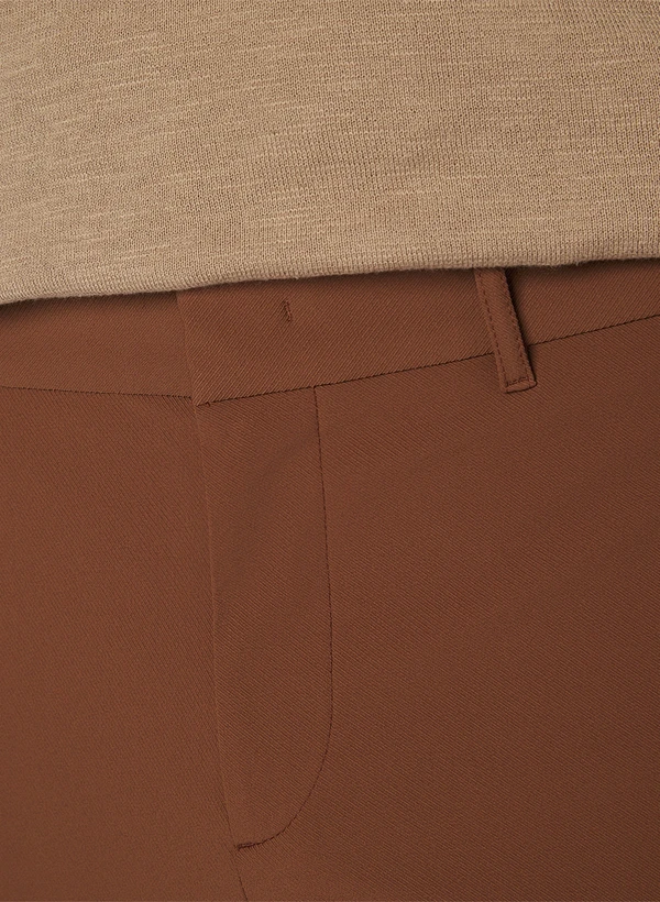 BOSS Black, Hose Genius, Slim Fit, Tech Travel, Zimt 6 BOSS Black, Hose Genius, Slim Fit, Tech Travel, Zimt – Bild 4