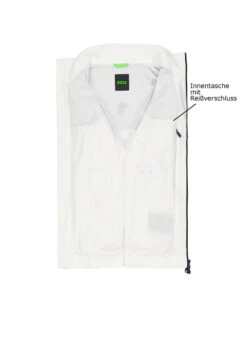 BOSS Green, Jacke Jord, Mikrofaser, Weiß 7 BOSS Green, Jacke Jord, Mikrofaser, Weiß -Herrenausstatter Geschaft 447475 norm3