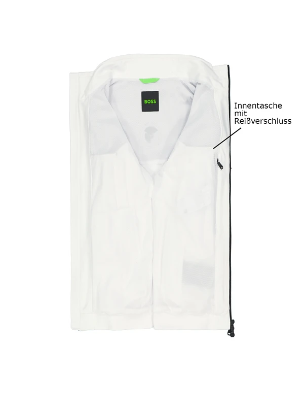 BOSS Green, Jacke Jord, Mikrofaser, Weiß 5 BOSS Green, Jacke Jord, Mikrofaser, Weiß – Bild 3