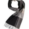 DANTE, Schal, Wolle-Kaschmir, Schwarz-grau 1 DANTE, Schal, Wolle-Kaschmir, Schwarz-grau -Herrenausstatter Geschaft 447609 norm