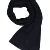 DANTE, Schal, Woll-Mix, Dunkelblau