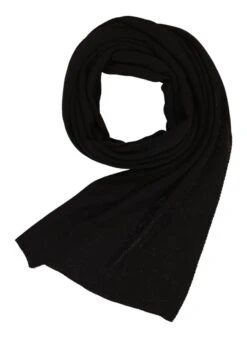 DANTE, Schal, Woll-Mix, Schwarz