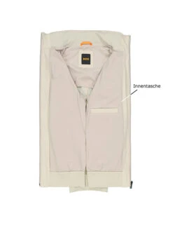 BOSS Orange, Blouson Ohice, Mikrofaser Halbgefüttert, Hellbeige 7 BOSS Orange, Blouson Ohice, Mikrofaser Halbgefüttert, Hellbeige -Herrenausstatter Geschaft 447676 norm3