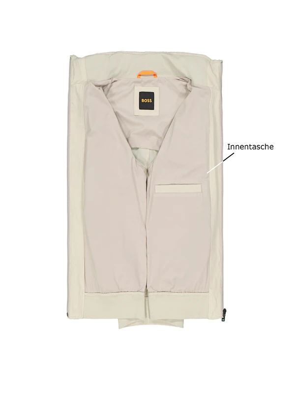 BOSS Orange, Blouson Ohice, Mikrofaser Halbgefüttert, Hellbeige 5 BOSS Orange, Blouson Ohice, Mikrofaser Halbgefüttert, Hellbeige – Bild 3