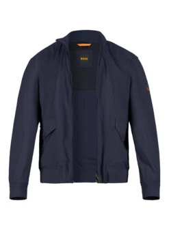 BOSS Orange, Blouson Ohice, Mikrofaser Halbgefüttert, Dunkelblau